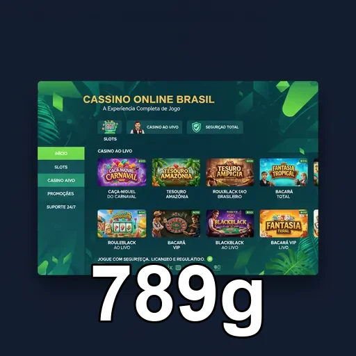 Ilustração de Explore os slots populares da 789g para diversão garantida